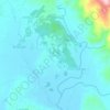Topografische kaart Namoroc, hoogte, reliëf