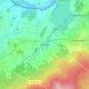 Topografische kaart Förmitz, hoogte, reliëf