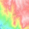Topografische kaart Hacıpaşalar, hoogte, reliëf