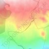 Topografische kaart Felipe Neri, hoogte, reliëf