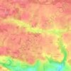 Topografische kaart Brunelay de Haut, hoogte, reliëf