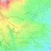 Topografische kaart El Carmen de Sinincay, hoogte, reliëf