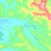 Topografische kaart La Vaina, hoogte, reliëf