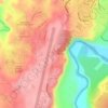 Topografische kaart Westgate Highland, Palalan, Lumbia, CDO, hoogte, reliëf