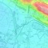 Topografische kaart Dörenthe, hoogte, reliëf