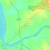 Topografische kaart Adapalli, hoogte, reliëf