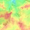 Topografische kaart Mollendaal, hoogte, reliëf