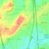 Topografische kaart Lühnde, hoogte, reliëf