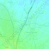 Topografische kaart Parsolingan, hoogte, reliëf