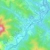 Topografische kaart Arrancudiaga, hoogte, reliëf