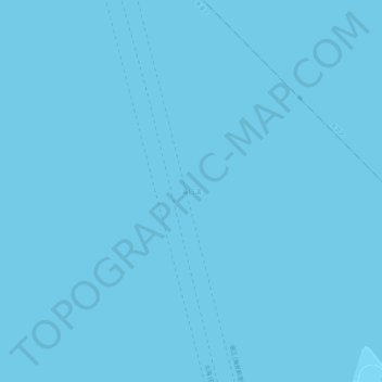 Topografische kaart 海口湾, hoogte, reliëf