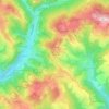 Topografische kaart Ulrichsdorf, hoogte, reliëf