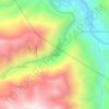Topografische kaart Shirapata, hoogte, reliëf