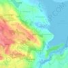 Topografische kaart Stöfs, hoogte, reliëf