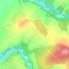 Topografische kaart Janval, hoogte, reliëf