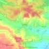 Topografische kaart Sinning, hoogte, reliëf