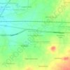 Topografische kaart Ramalingapuram, hoogte, reliëf
