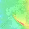 Topografische kaart Shamba, hoogte, reliëf