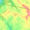 Topografische kaart Vashala, hoogte, reliëf