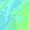 Topografische kaart Evitar, hoogte, reliëf