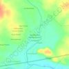 Topografische kaart Rajendranagar, hoogte, reliëf