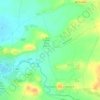 Topografische kaart Argons, hoogte, reliëf