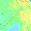 Topografische kaart Owstwick, hoogte, reliëf