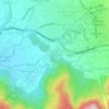 Topografische kaart Lubuk Sarik, hoogte, reliëf