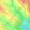 Topografische kaart La Navata, hoogte, reliëf
