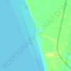 Topografische kaart Praia da Capilha, hoogte, reliëf