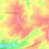 Topografische kaart Le Petit Ronceur, hoogte, reliëf