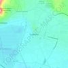 Topografische kaart Zumpango, hoogte, reliëf