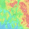 Topografische kaart Sarpsborg, hoogte, reliëf
