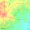 Topografische kaart Lingareddiguda, hoogte, reliëf