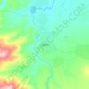 Topografische kaart Agarfa, hoogte, reliëf