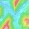 Topografische kaart Le Plot, hoogte, reliëf