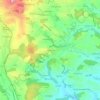 Topografische kaart Hippelsberg, hoogte, reliëf