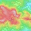 Topografische kaart Rave, hoogte, reliëf