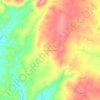 Topografische kaart Ninho do Açor, hoogte, reliëf