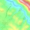 Topografische kaart La Carihuela, hoogte, reliëf