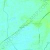 Topografische kaart Canarem, hoogte, reliëf