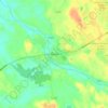 Topografische kaart Kalanti, hoogte, reliëf