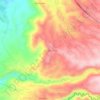 Topografische kaart Altagracia, hoogte, reliëf