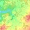 Topografische kaart Liern, hoogte, reliëf