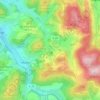 Topografische kaart Sellinghausen, hoogte, reliëf