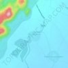 Topografische kaart Patimidapalem, hoogte, reliëf
