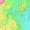 Topografische kaart Ahegg, hoogte, reliëf