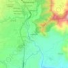 Topografische kaart Natid-asan, hoogte, reliëf