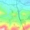 Topografische kaart Catraia, hoogte, reliëf