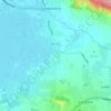 Topografische kaart Brinsea, hoogte, reliëf